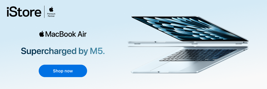 iStore MacBook Air M5 — In-Content Desktop 900x300