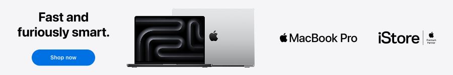 iStore MacBook Pro M5 — Sticky Footer 900x150