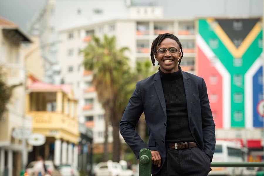 south african student ready to vote in the elections