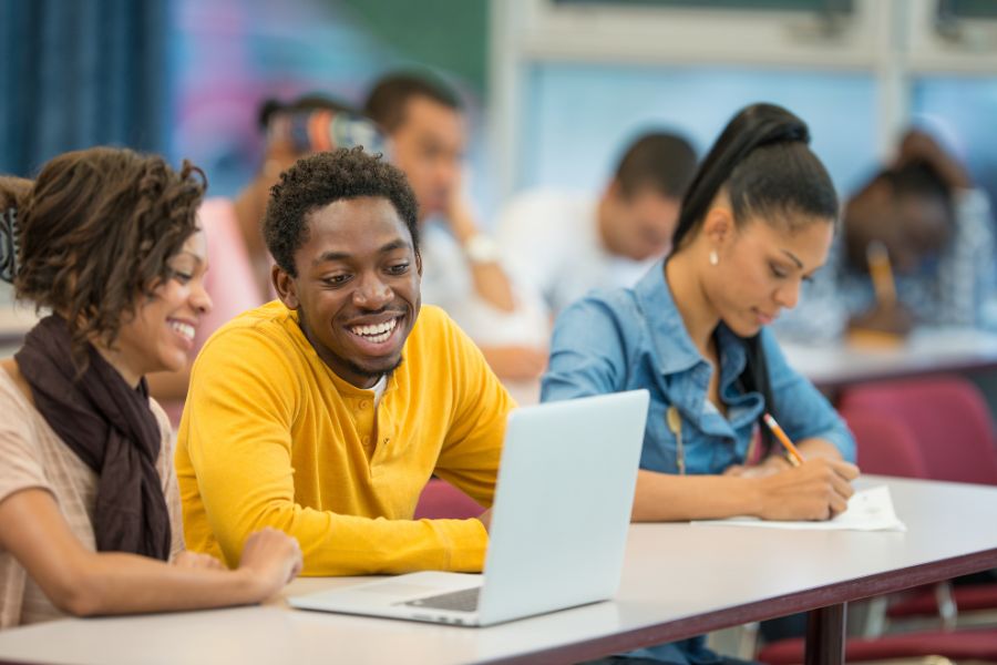 students sending applications to tvet colleges