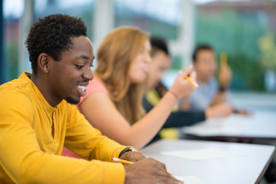 adult learner writing matric rewrite exams