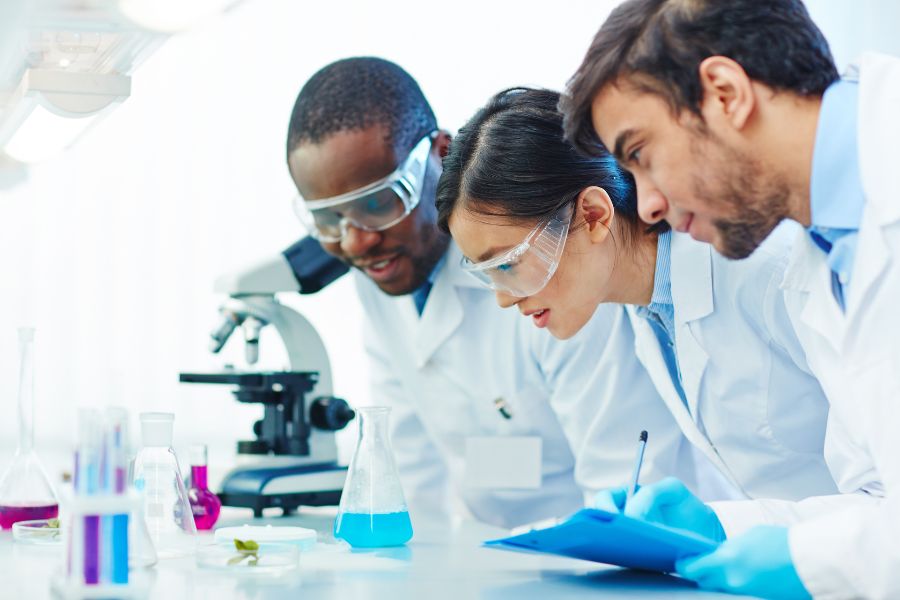 medical students analysing data